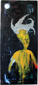 cod.032 opera in politstirolo dim. 120x25x200 anno 2010