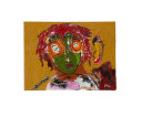 "A me gli occhi" Dim. 60x80 -Tecnica: Acrilico e smalto su tela  -Anno 1997 Q009