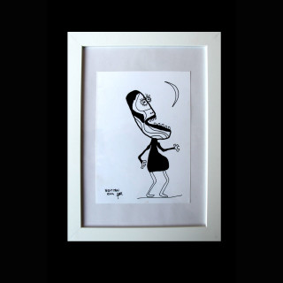 S.T. Pennarello su carta  -Dim. 20x30cm D008